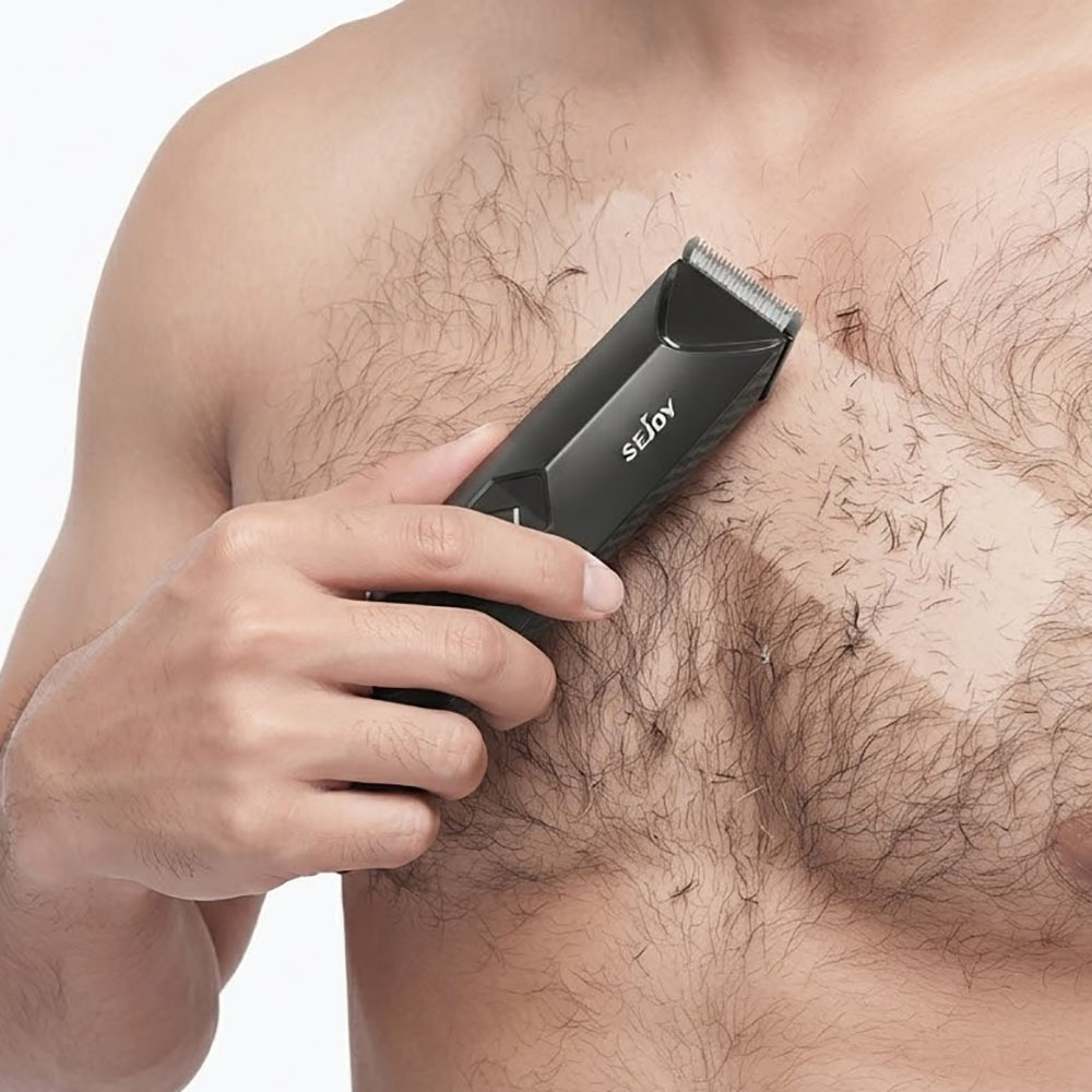 Epilator Wireless - Electric Body Hair Trimmer,Groin Trimmer Ceramic