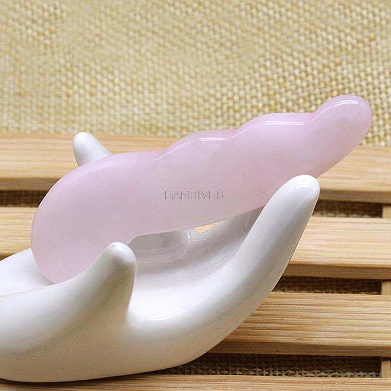 Natural Rose Quartz Jade Guash - Gua Sha Tool Rose Quartz review and price