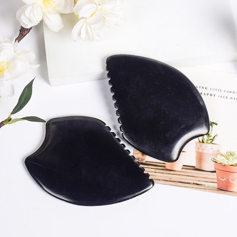 Natural Bian Stone Facial Gua  - Gua Sha Tool Rose Quartz review and price