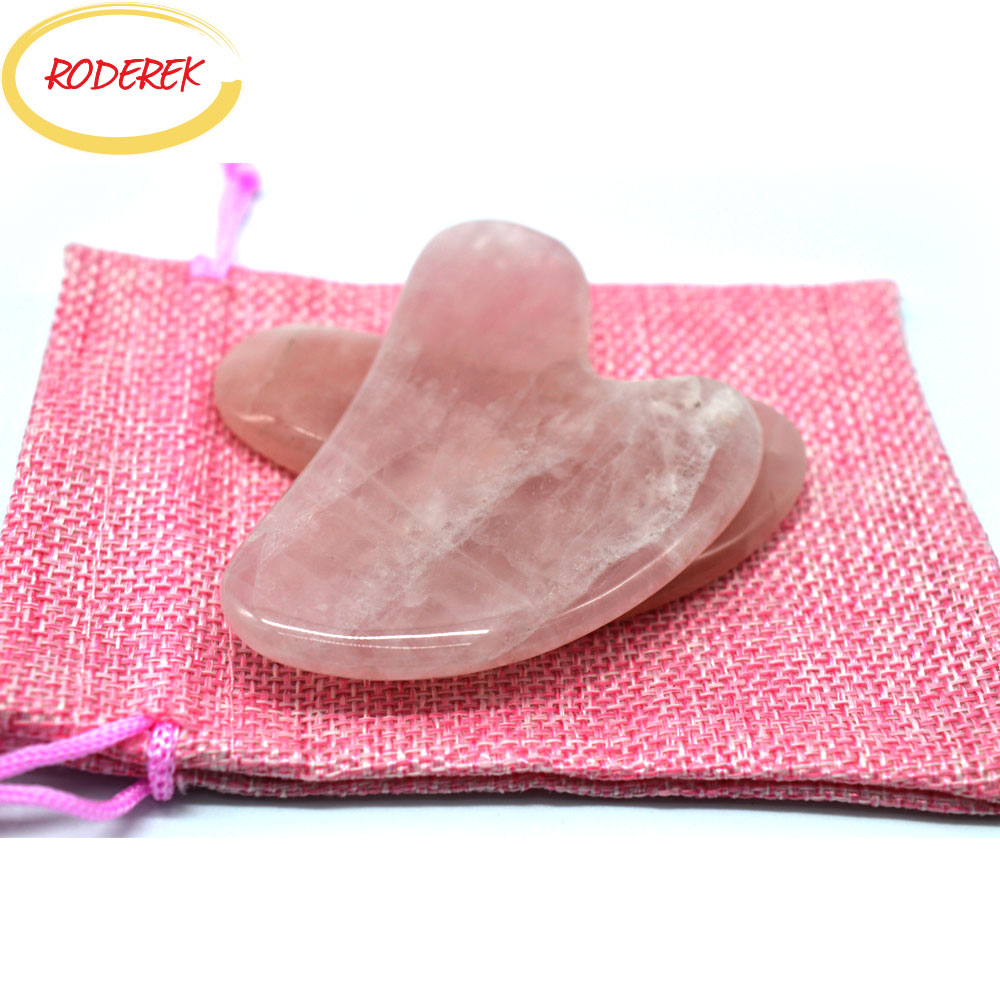 Jade Guasha Plate Natural Rose - Gua Sha Tool Rose Quartz review and price