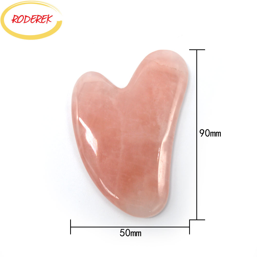 Jade Guasha Plate Natural Rose - Gua Sha Tool Rose Quartz review and price