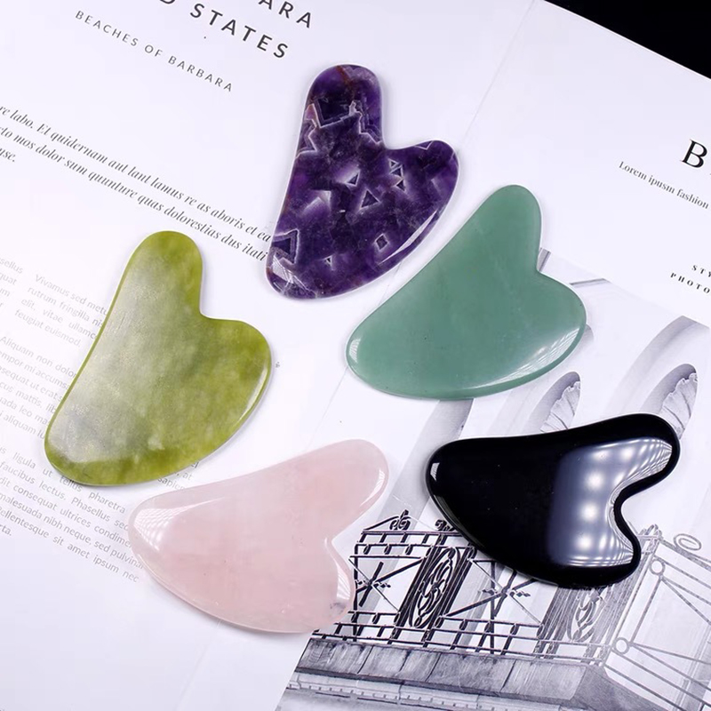 1Pc New Stone Gua Sha Massage  - Gua Sha Tool Rose Quartz review and price