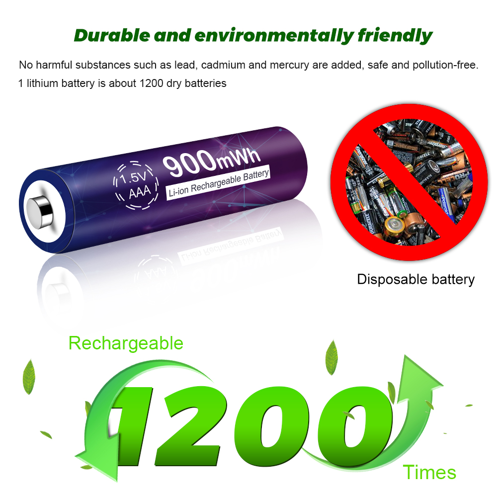 PALO 1.5V 900mWh Li-ion AAA Re - Epilator Wireless review and price