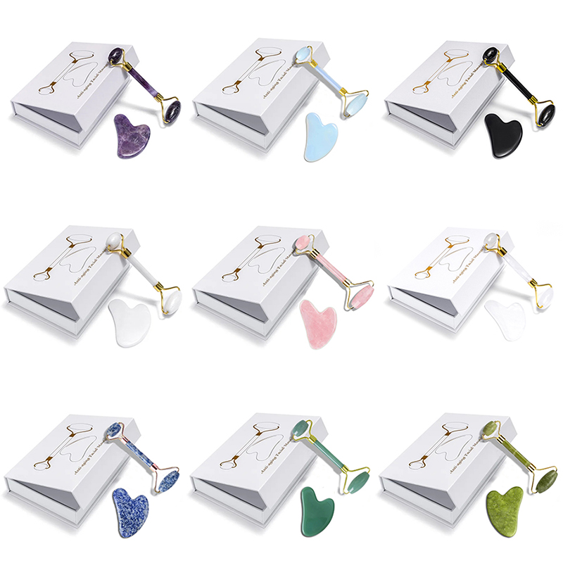 Rose Quartz Natural Jade Rolle - Gua Sha Tool Rose Quartz review and price