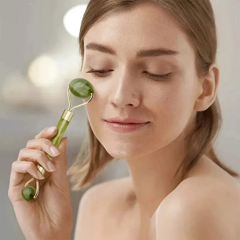 Rose Quartz Natural Jade Rolle - Gua Sha Tool Rose Quartz review and price