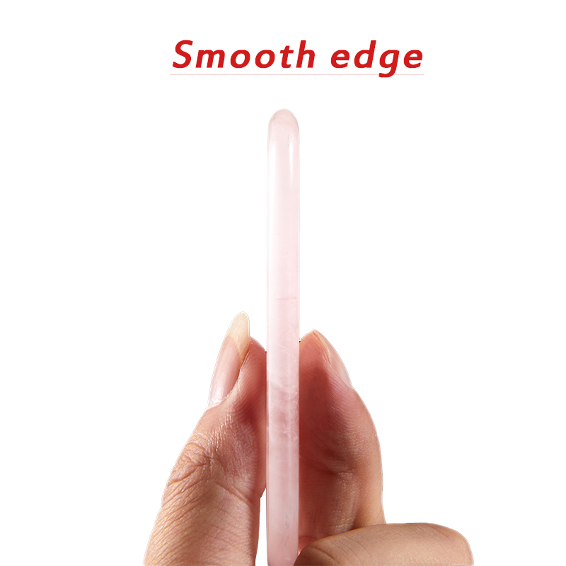 Natural Stone Jade Gouache Scr - Gua Sha Tool Rose Quartz review and price