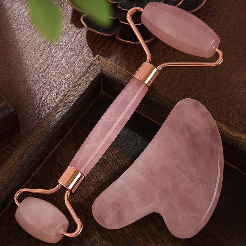 Rose Quartz Face Roller Gua Sh - Gua Sha Tool Rose Quartz review and price