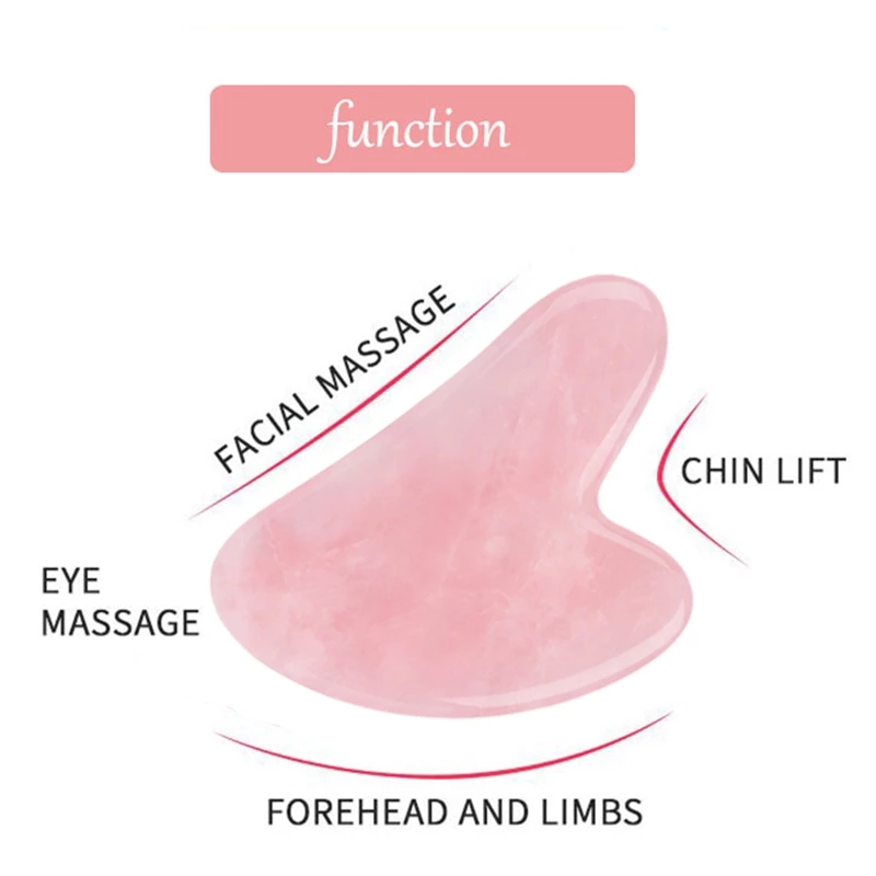 10pcs Natural Jade Gua Sha Set - Gua Sha Tool Rose Quartz review and price