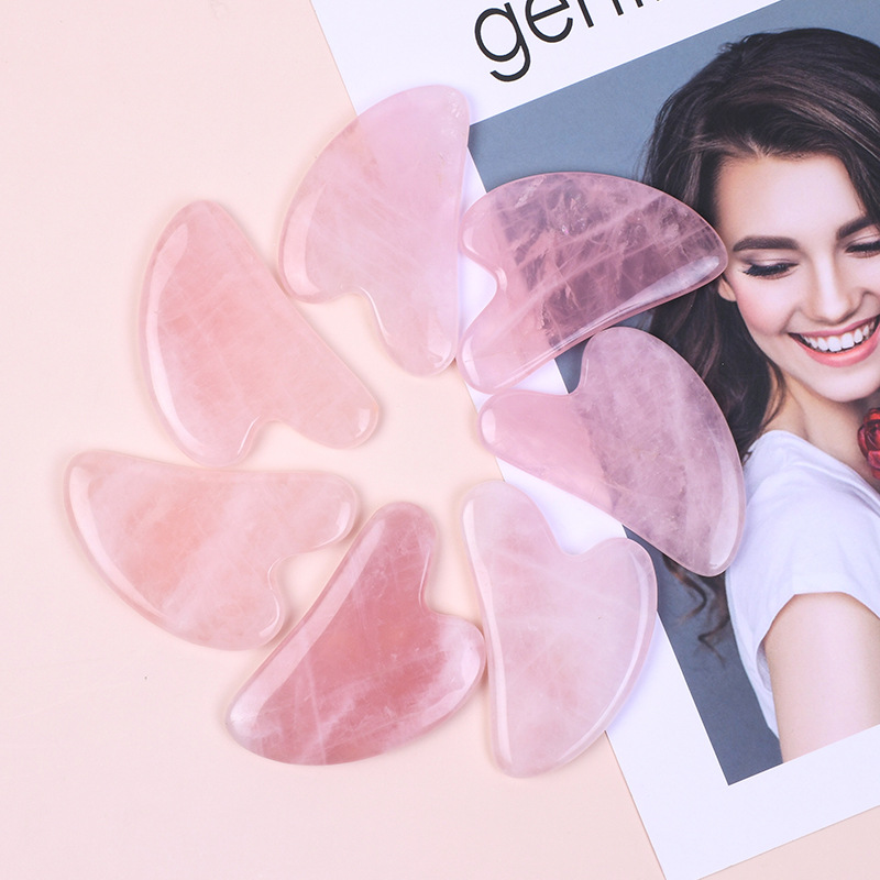 Hot Selling A+ Rose Quartz Gua - Gua Sha Tool Rose Quartz review and price