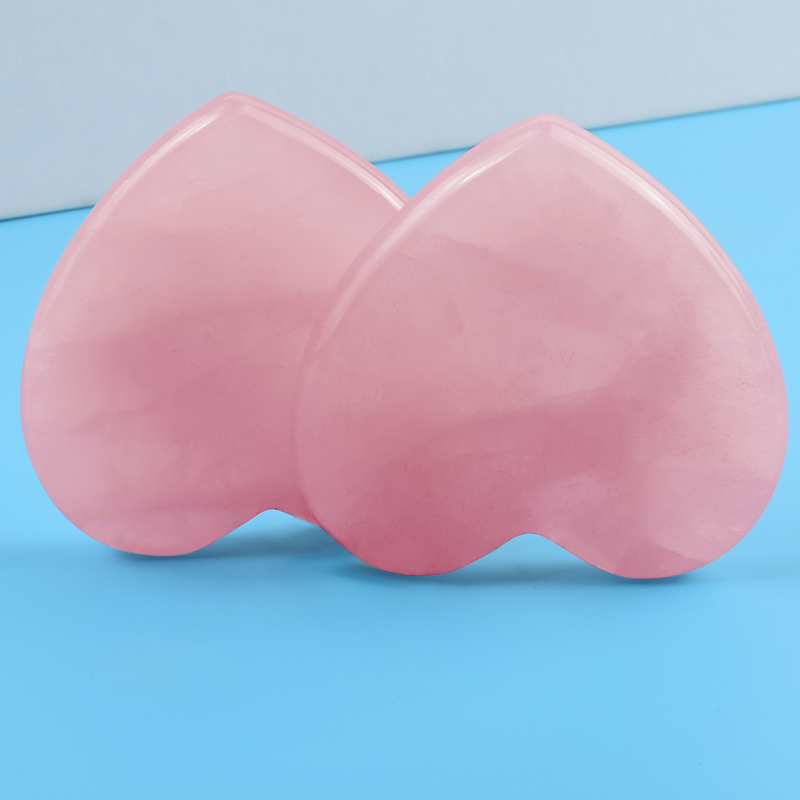 Rose Quartz Heart Shape Face C - Gua Sha Tool Rose Quartz review and price